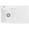 SYSTEMCERAM beép.mosogató Stema 80 exc. 800 x 510 mm jobb cseppt. Grönland