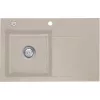 SYSTEMCERAM beép. mosogató Stema 80 exc. 800 x 510 mm jobbos cseppt. Fango