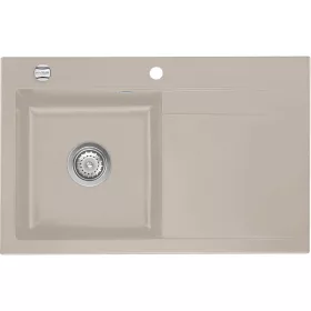   SYSTEMCERAM beép. mosogató Stema 80 exc. 800 x 510 mm jobbos cseppt. Fango