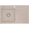 SYSTEMCERAM beép. mosogató Stema 80 exc. 800 x 510 mm jobbos cseppt. Fango