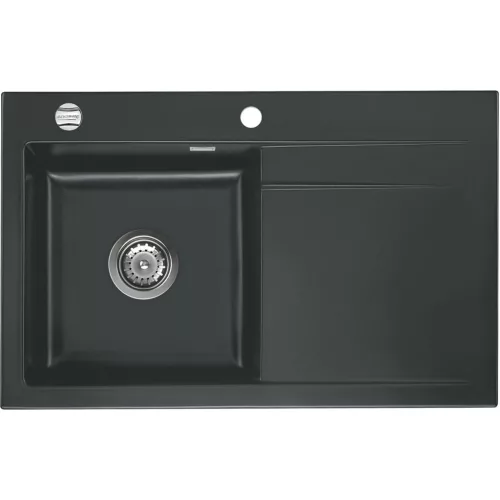 SYSTEMCERAM beép. mosogató Stema 80 exc. 800 x 510 mm jobbos cseppt. Eibe