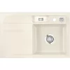 SYSTEMCERAM beép. mosogató Bela 78 exc. 780 x 510 mm balos cseppt. Jázmin