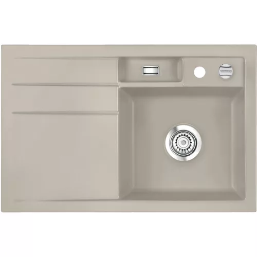 SYSTEMCERAM beép. mosogató Bela 78 exc. 780 x 510 mm balos cseppt. Fango