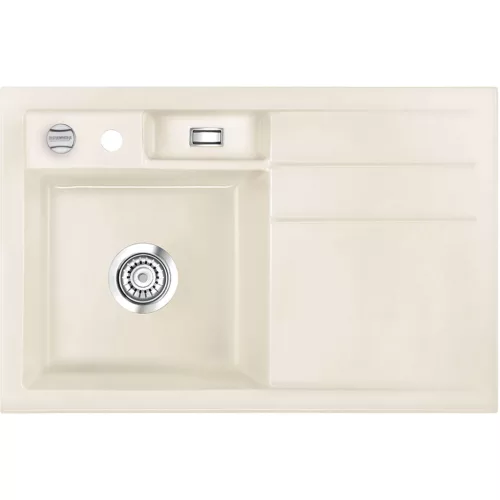 SYSTEMCERAM beép. mosogató Bela 78 780 x 510 mm ą15% jobbos cseppt. Magnólia