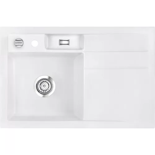 SYSTEMCERAM beép. mosogató Bela 78 780 x 510 mm ą15% jobbos cseppt. Grönland
