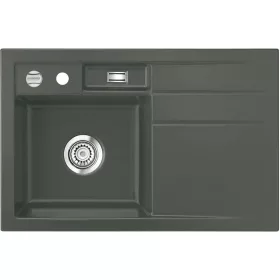   SYSTEMCERAM beép. mosogató Bela 78 780 x 510 mm ą15% jobbos cseppt. Lava
