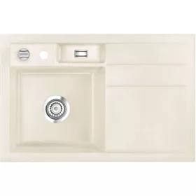   SYSTEMCERAM beép.mosogató Bela 78 exc. 780 x 510 mm jobb cseppt. Magnólia