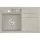 SYSTEMCERAM beép. mosogató Bela 78 exc. 780 x 510 mm jobbos cseppt. Fango