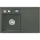 SYSTEMCERAM beép. mosogató Bela 78 exc. 780 x 510 mm jobbos cseppt. Lava