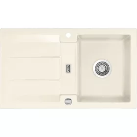   SYSTEMCERAM beép. mosogató Genea 87 870 x 510 mm ą15% megfordítható Magnólia