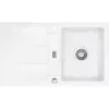 SYSTEMCERAM beép. mosogató Genea 87 870 x 510 mm ą15% megfordítható Polar