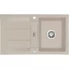 SYSTEMCERAM beép. mosogató Genea 87 870 x 510 mm ą15% megfordítható Fango