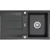 SYSTEMCERAM beépíthető mosogató Genea 87 870 x 510 mm ą15% megfordítható Pala