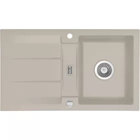   SYSTEMCERAM beép. mosogató Genea 87 exc. 870 x 510 mm megfordítható Fango