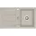SYSTEMCERAM beép. mosogató Genea 87 exc. 870 x 510 mm megfordítható Fango