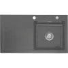 SYSTEMCERAM beépíthető mosogató Mera 90 900 x 510 mm balos csepptálca Lava