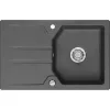 SYSTEMCERAM beépíthető mosogató Solva 80 800 x 510 mm Pala szürke forgatható