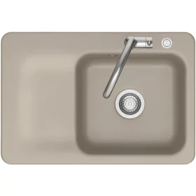   SYSTEMCERAM beépíthető mosogató Juna 75 excenter750 x 510 mmtálca balFango