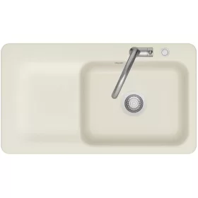   SYSTEMCERAM beépíthető mosogató Juna 90 excenter 900 x 510 mm tálca balázmin
