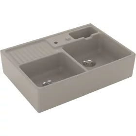 VILLEROY & BOCH mosogató 632392AM 895 mm mandula