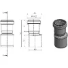 Szűkítődarab DN 50/40 mm
