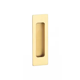   Carcasă dreptunghiulară ușă glisantă STERK 1716 PVD auriu strălucitor