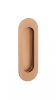 Oval sliding door shell STERK 1717 Copper PVD