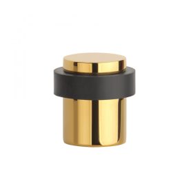   Door stop STERK Cylinder 1718 GOLD PVD - Bright gold colored PVD