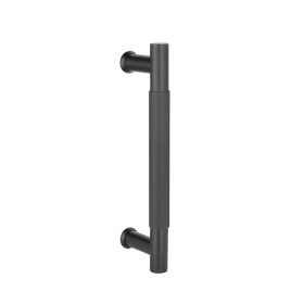 Knurled Door Pull STERK 1770 F5 - Black - One-sided