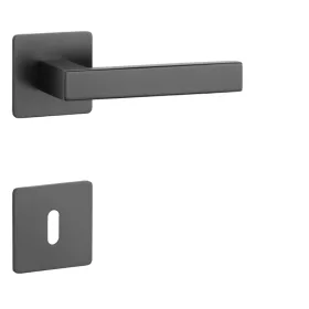   STERK KVADRAT 1760 Rozetă pătrată ULTRA SLIM 3MM F5 - Negru BB