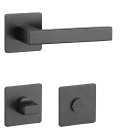   STERK KVADRAT 1760 Rozetă pătrată ULTRA SLIM 3MM F5 - WC negru