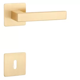   STERK KVADRAT 1760 Rozetă pătrată ULTRA SLIM 3MM MG - Culoare auriu satinat BB