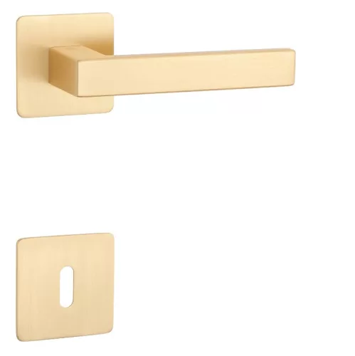 STERK KVADRAT 1760 Rozetă pătrată ULTRA SLIM 3MM MG - Culoare auriu satinat BB
