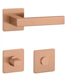   STERK KVADRAT 1760 Rozetă pătrată ULTRA SLIM 3MM PN PVD - acoperire cupru PVD WC