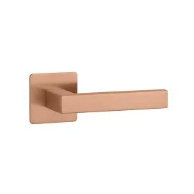   STERK KVADRAT 1760 Square-cut ULTRA SLIM 3MM PN PVD - Red copper PVD coating (TOP HANDLE ONLY