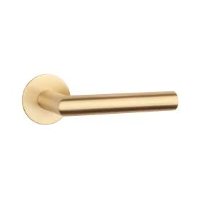   Rozetă rotundă STERK OVAL 1750 ULTRA SLIM 3MM MG - Culoare auriu satinat (NUMAI ROZETA SUPERIOARĂ MÂNERĂ)