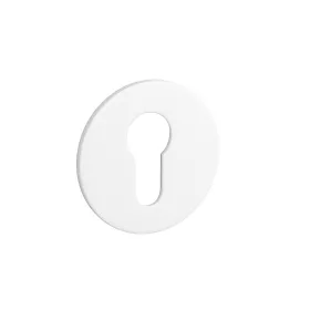 Rozetă rotundă STERK OVAL 1711 ULTRA SLIM 3MM WH - Alb PZ