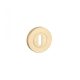 Runde Rosette STERK OVAL 1710 PRO 8MM MG Satin Gold farbe BB