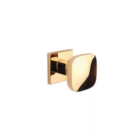   Button One-sided STILE KIAMA Q SLIM 7MM LG - Shiny gold color - Fix
