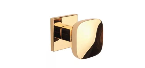 Buton Unilateral STILE KIAMA Q SLIM 7MM LG - Culoare auriu strălucitor - Fix