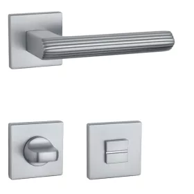   STILE LARISA Négyzetrozettás Q SLIM 7MM SC - Szatén króm WC