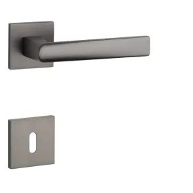   STILE ADANA Rozetă pătrată Q SLIM 7MM MSB - culoare titan BB