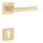 STILE ARTA Square Q SLIM 7MM GOLD SATIN - Culoare auriu satinat PZ