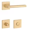 STILE ARTA Square Q SLIM 7MM GOLD SATIN - WC auriu satinat