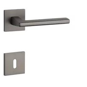   STILE ARTA Rozetă pătrată Q SLIM 7MM MSB - culoare titan BB