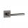 STILE ARTA Square rosette Q SLIM 7MM MSB - Titanium color BB