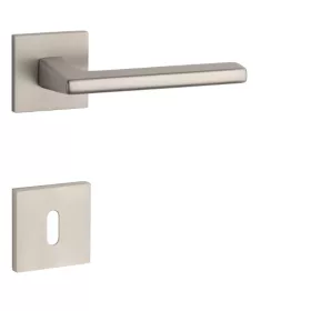   STILE ARTA Rozetă pătrată Q SLIM 7MM MSN - Nichel satinat BB