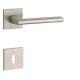 STILE ARTA Square rosette Q SLIM 7MM MSN - Satin Nickel BB