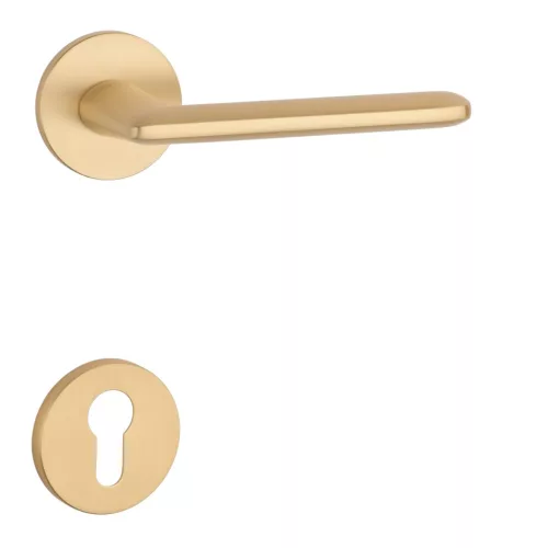 STILE AVA Körrozettás R SLIM 7MM GOLD SATIN - Szatén arany színű PZ