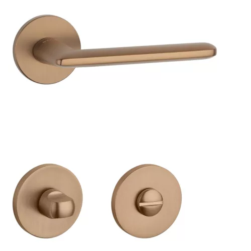 STILE AVA Körrozettás R SLIM 7MM LIGHT BROWN - Világos barna WC